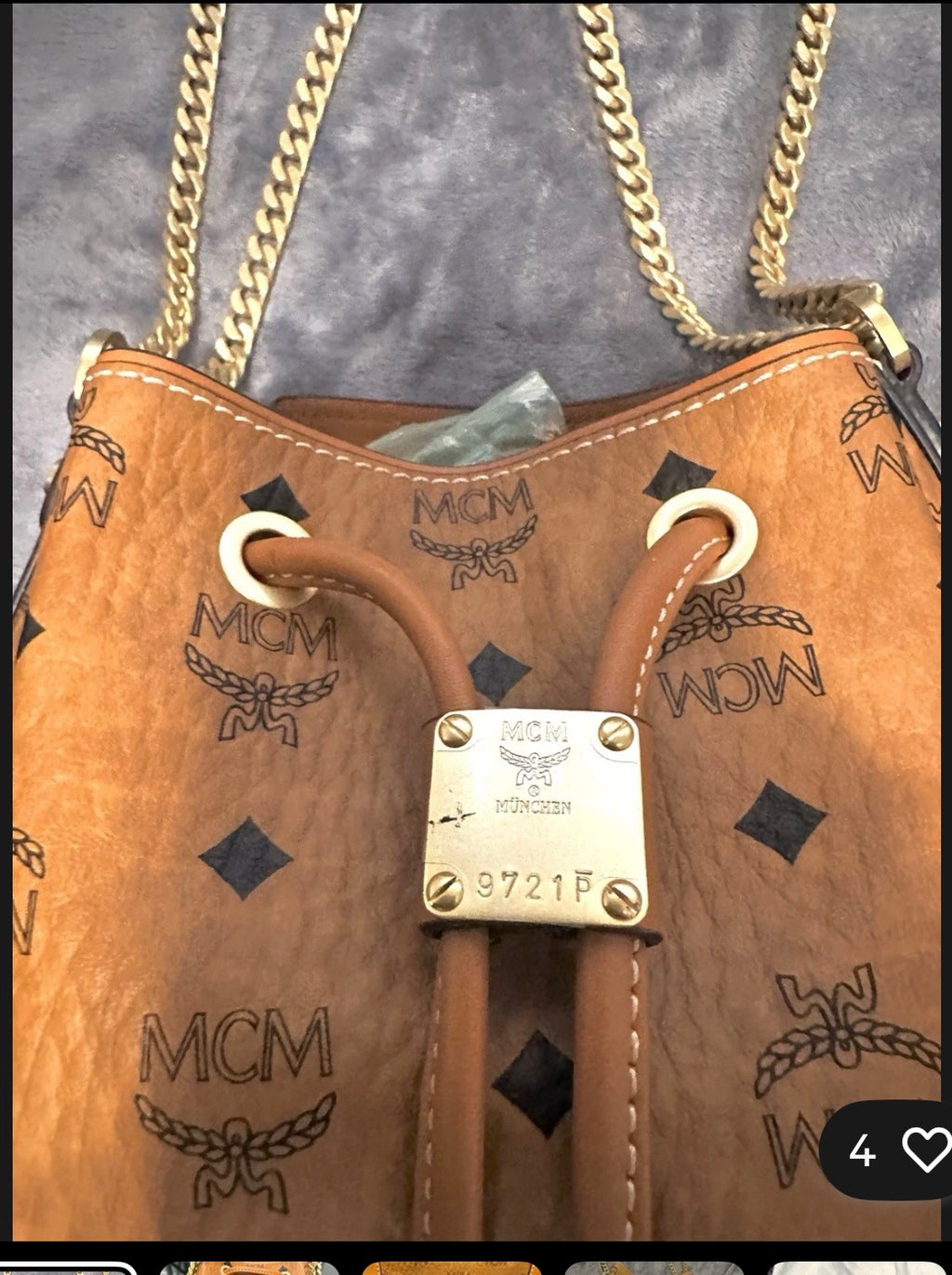 Mcm chain Bag
